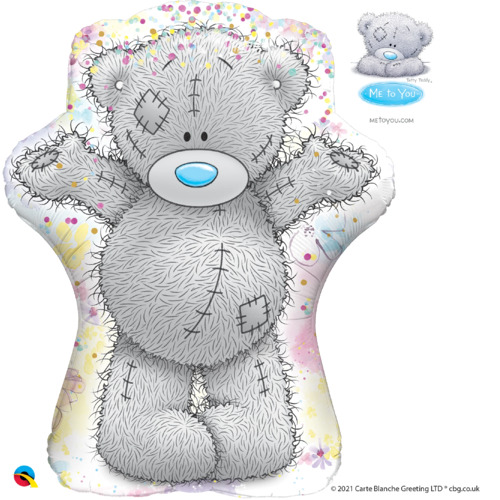 92cm Shape Foil Tatty Teddy Celebrates #19268 - Each (Pkgd.) TEMPORARILY UNAVAILABLE