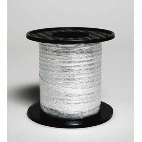 Ribbon Curling Metallic Silver 225 metres long x 5mm wide #205223 - Each - crimped TEMPORARILY UNAVAILABLE