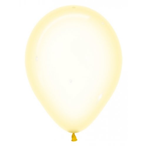 30cm Crystal Pastel Yellow (321) Sempertex Latex Balloons #206521 - Pack of 100