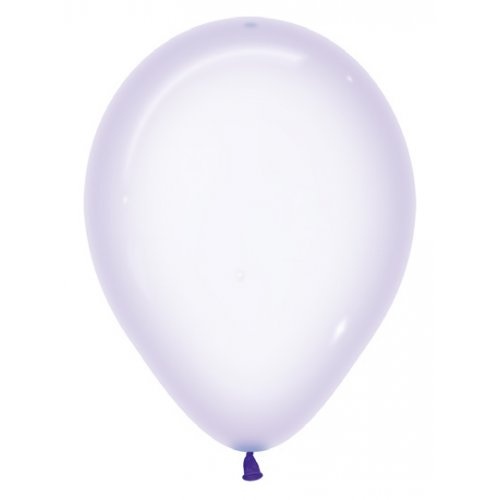 30cm Crystal Pastel Lilac (350) Sempertex Latex Balloons #206524 - Pack of 100