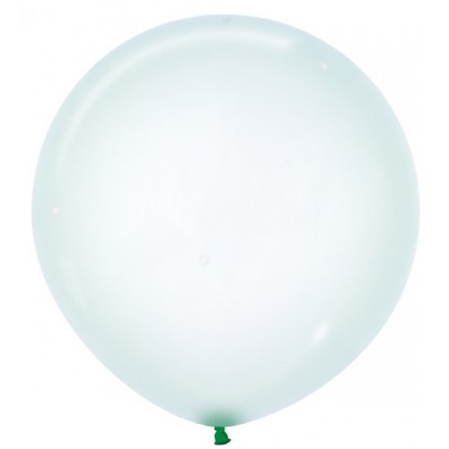60cm Crystal Pastel Green (331) Sempertex Latex Balloons #222674 - Pack of 3