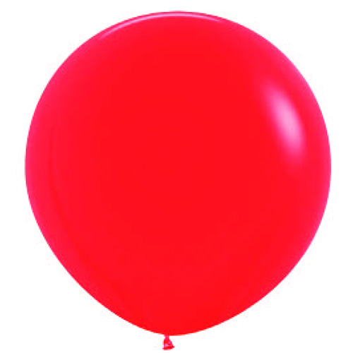 90cm Fashion Red (015) Sempertex Latex Balloons #222700 - Pack of 3 
