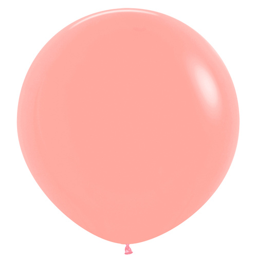 90cm Fashion Peach Blush (060) Sempertex Latex Balloons #222719 - Pack of 3