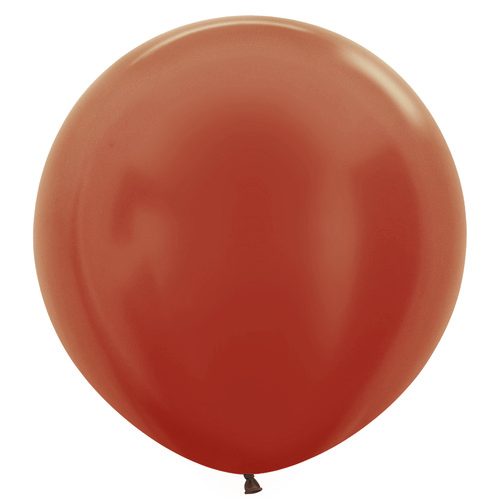 90cm Metallic Copper (573) Sempertex Latex Balloons #222726 - Pack of 3 TEMPORARILY UNAVAILABLE