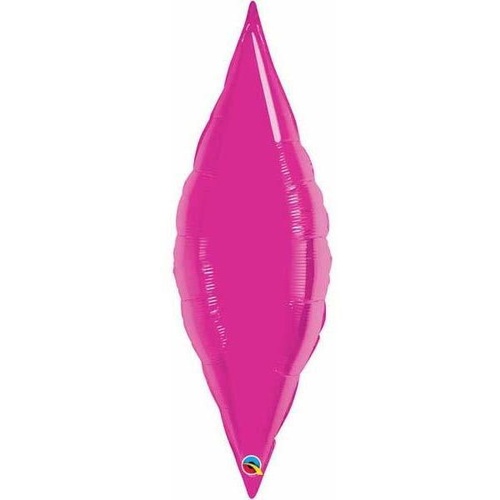 68cm Taper Magenta Plain Foil #22865 - Each (Unpkgd.) SPECIAL ORDER ITEM