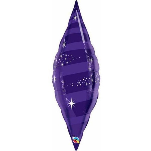 95cm Taper Taper Swirl Quartz Purple #23368 - Each (Unpkgd.) SPECIAL ORDER ITEM