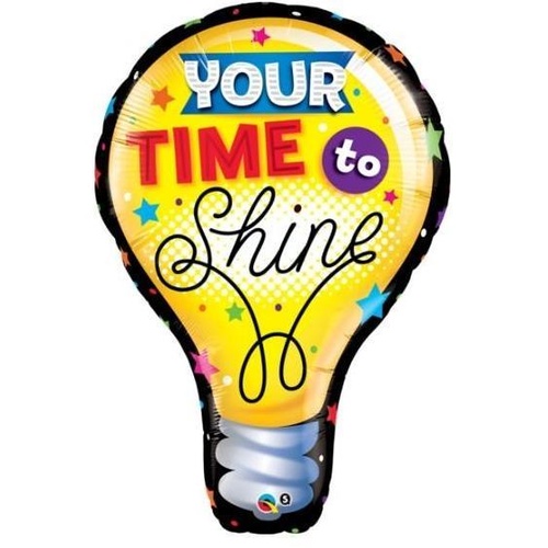 DISC 100cm Shape Foil Your Time to Shine SW #23922 - Each (pkgd.) 
