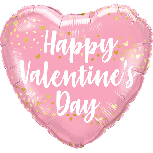 45cm Heart Valentine's Pink #24786 - Each (Pkgd.)