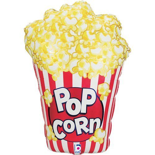71cm Shape Popcorn Foil Shape #2515461P - Each (pkgd.) 
