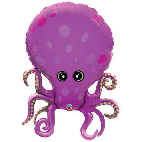 88cm Shape Foil Amazing Octopus #25164 - Each (Pkgd.)