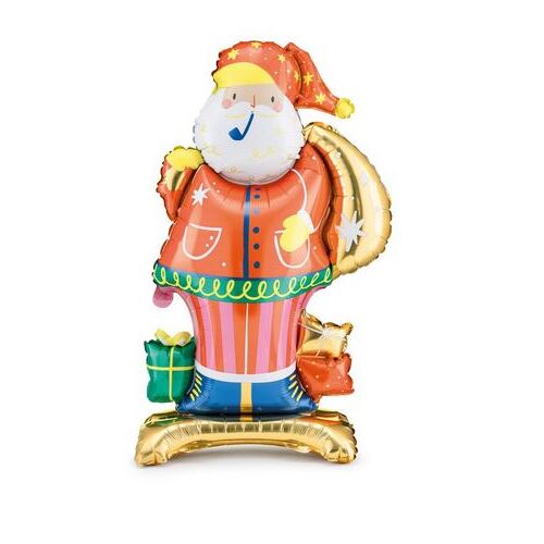 106cm Standing Shape Foil Balloon Santa #2526160 - Each (Pkgd.)