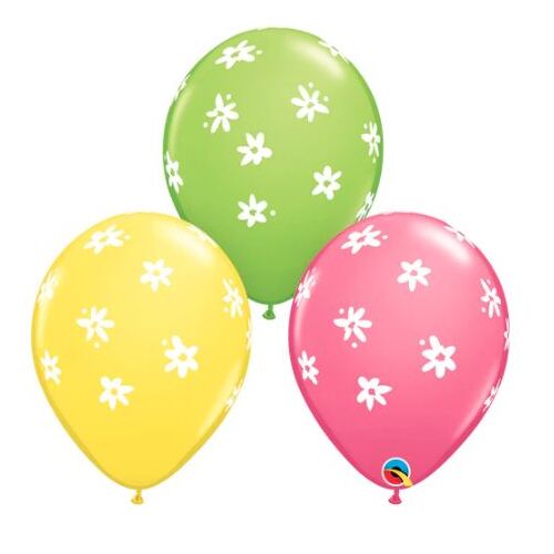 28cm Round Special Assorted Contemporary Daisies #25822 - Pack of 50 