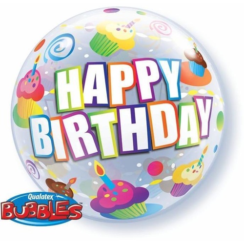 Air Bubbles Birthday Cupcakes #26396 - 10ct SPECIAL ORDER ITEM