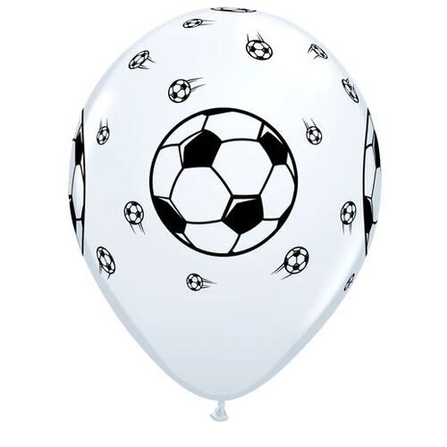 28cm Round White Soccer #29086 - Pack of 50