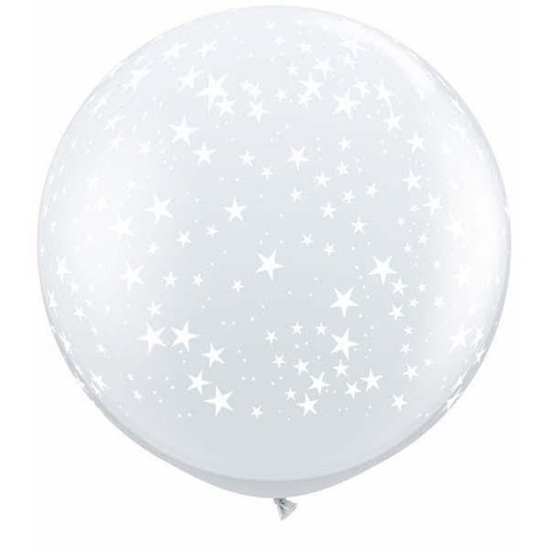 90cm Round Diamond Clear Stars-A-Round #29264 - Pack of 2 SPECIAL ORDER ITEM