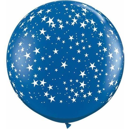 90cm Round Sapphire Blue Stars-A-Round #29267 - Pack of 2 SPECIAL ORDER ITEM