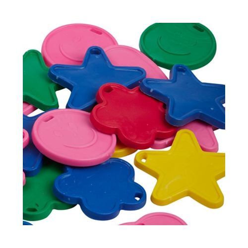 Shape Weights Assorted Plastic (12 Grams) #296100 - Pack of 100 TEMPORARILY UNAVAILABLE