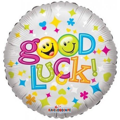 45cm Round Good Luck Smiles Foil Balloon #3019300 - Each (Pkgd.) TEMPORARILY UNAVAILABLE