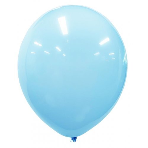 30cm Round Occasions Macaron Light Blue Plain Latex #30203191 - Pack of 25 TEMPORARILY UNAVAILABLE