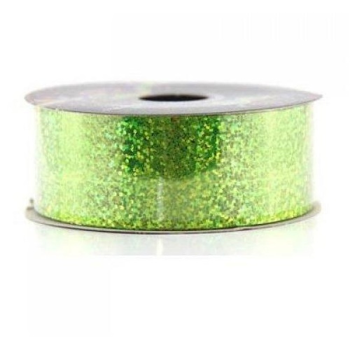 Ribbon Tear Holographic Lime 45m long x 32mm wide #30205603 - Each