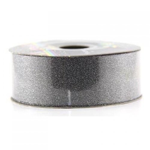 Ribbon Tear Glitter Diamond Black 45m long x 32mm wide #30205649 - Each