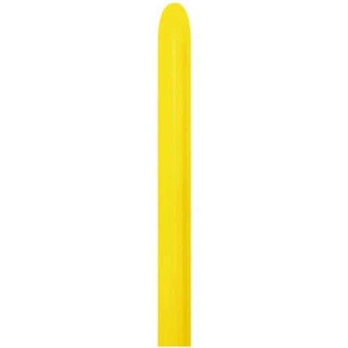 160s Fashion Yellow Sempertex Plain Latex #30206024 - Pack of 50 