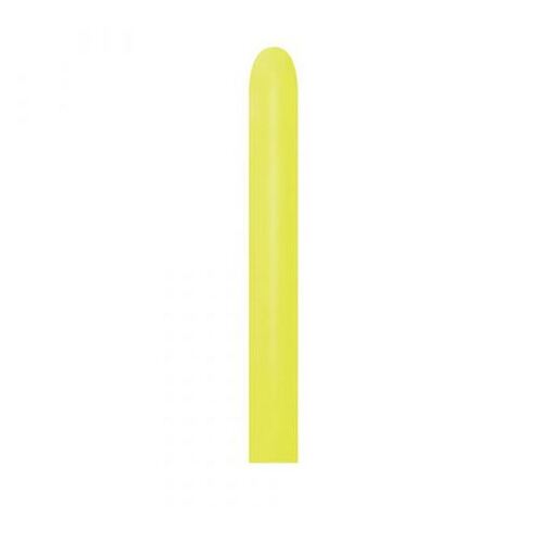 260s Neon Yellow Sempertex Plain Latex #30206181 - Pack of 50