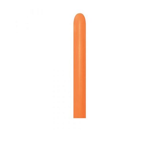 260s Neon Orange Sempertex Plain Latex #30206185 - Pack of 50 