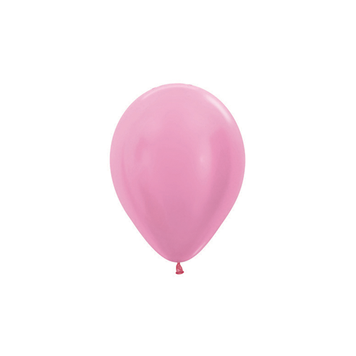 12cm Satin Light Pink (409) Sempertex Latex Balloons #30206205 - Pack of 100 