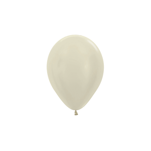 12cm Satin Ivory (473) Sempertex Latex Balloons #30206207 - Pack of 100 TEMPORARILY UNAVAILABLE