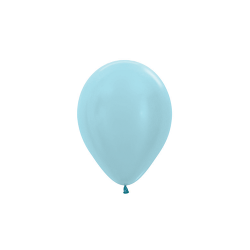 12cm Satin Blue (440) Sempertex Latex Balloons #30206211 - Pack of 100