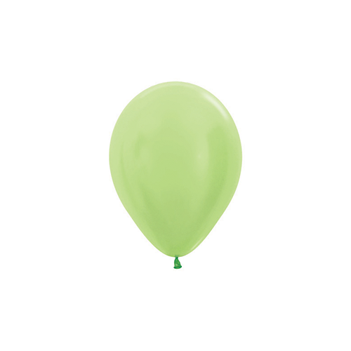 12cm Satin Light Lime (431) Sempertex Latex Balloons #30206215 - Pack of 100