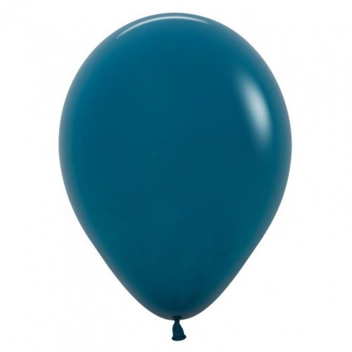 12cm Fashion Deep Teal Sempertex Latex Balloons #30206327 - Pack of 100