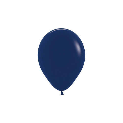 12cm Fashion Navy Blue (041) Sempertex Latex Balloons #30206374 - Pack of 100 