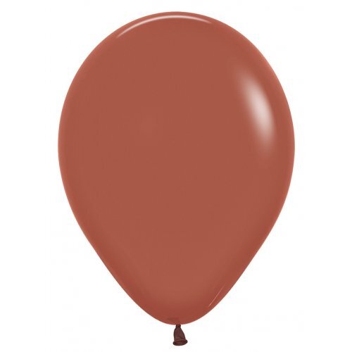 12cm Fashion Terracotta Sempertex Latex Balloons #30206383 - Pack of 100 