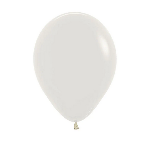 12cm Pastel Dusk Cream Sempertex Latex Balloons #30206386 - Pack of 100
