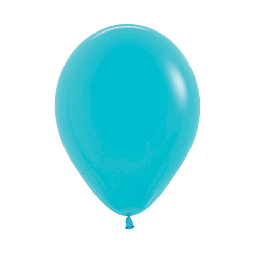30cm Fashion Caribbean Blue (038) Sempertex Latex Balloons #30206423 - Pack of 100 