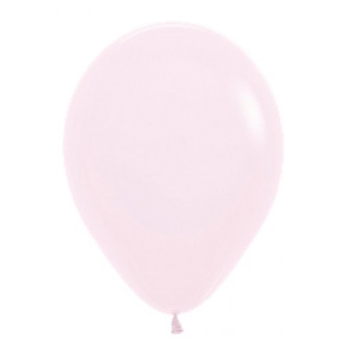 30cm Round Matte Pastel Pink Decrotex Plain Latex #30206530 - Pack of 100