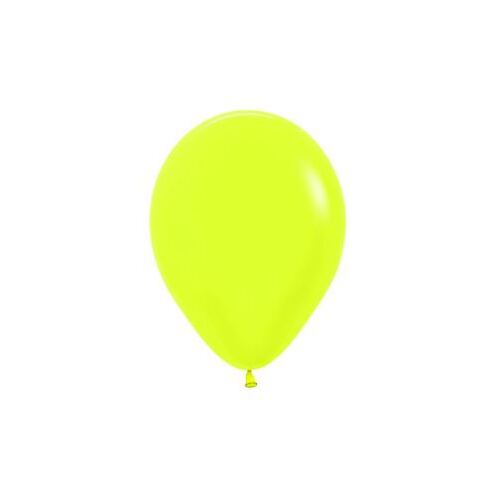 30cm Neon Yellow (220) Sempertex Latex Balloons #30206581 - Pack of 100 