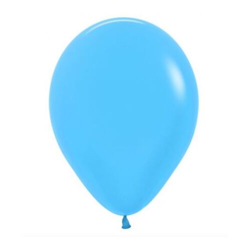30cm Neon Blue (240) Sempertex Latex Balloons #30206583 - Pack of 100 