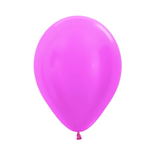 30cm Satin Fuchsia (412) Sempertex Latex Balloons #30206617 - Pack of 100 