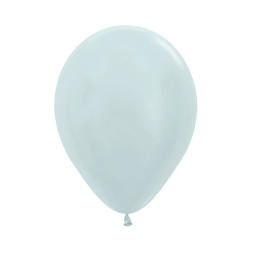30cm Satin Silver (481) Sempertex Latex Balloons #30206621 - Pack of 100 