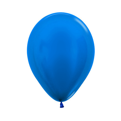 30cm Metallic Royal Blue (540) Sempertex Latex Balloons #30206623 - Pack of 100 