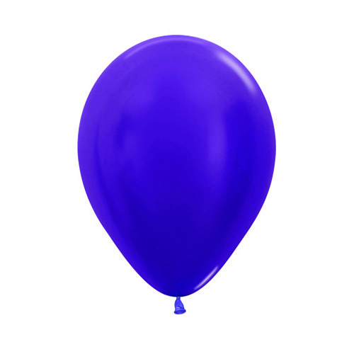 30cm Metallic Purple (551) Sempertex Latex Balloons #30206627 - Pack of 100 
