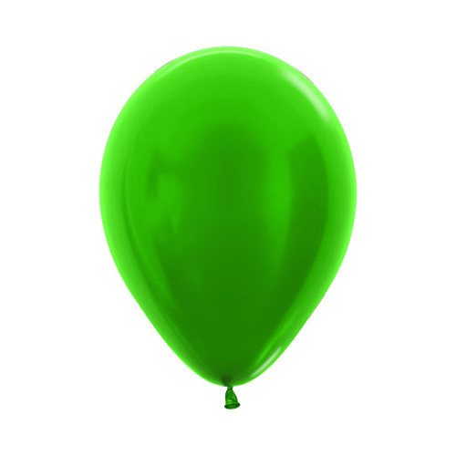 30cm Metallic Emerald Green (530) Sempertex Latex Balloons #30206639 - Pack of 100 