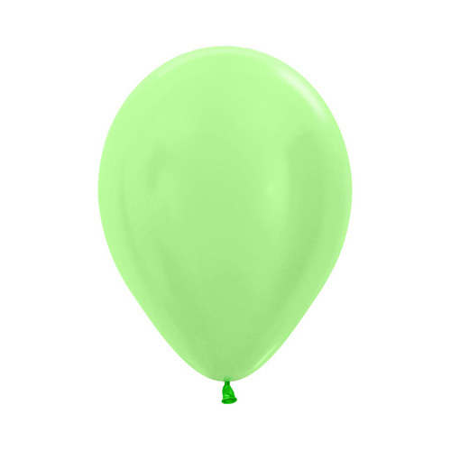 30cm Satin Light Green (430) Sempertex Latex Balloons #30206647 - Pack of 100