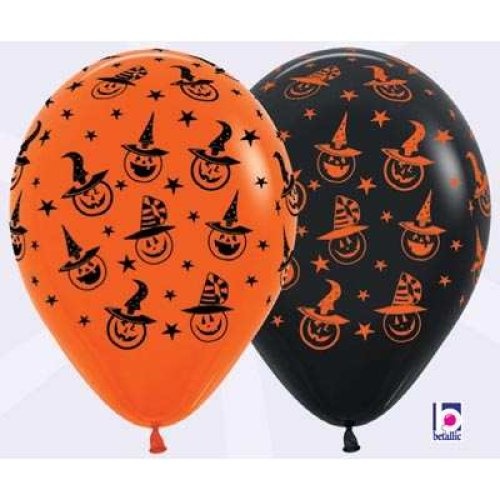 30cm Round Pumpkin Hat Sempertex Latex #30222181 - Pack of 50