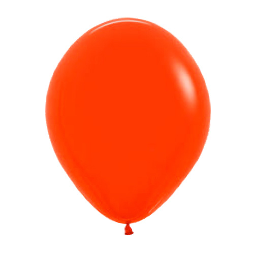 46cm Fashion Orange (061) Sempertex Latex Balloons #30222602 - Pack of 25 