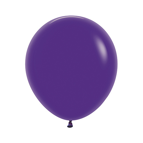 46cm Fashion Violet (051) Sempertex Latex Balloons #30222607 - Pack of 25 