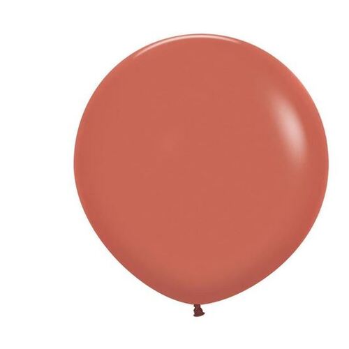 46cm Fashion Terracotta Sempertex Latex Balloons #30222619 - Pack of 25